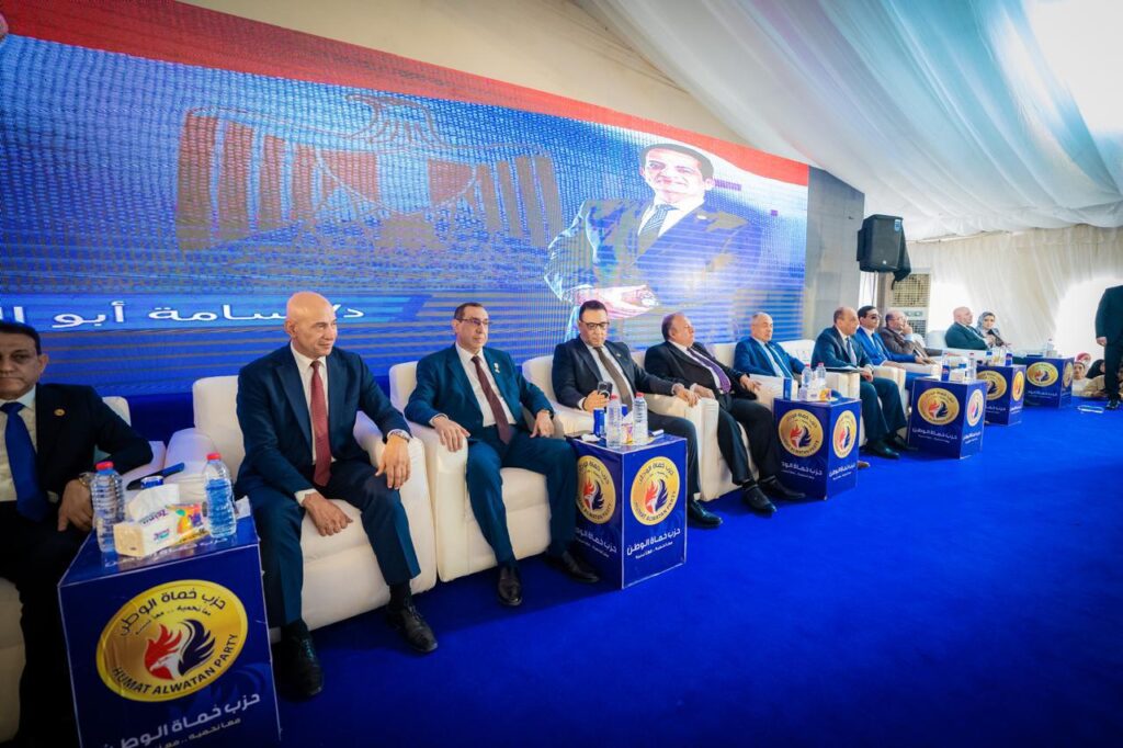 عاطف عجلان ينظم أكبر مؤتمر جماهيري لحزب حماة الوطن لدعم مرشحي القائمة الوطنية بكفر الشيخ