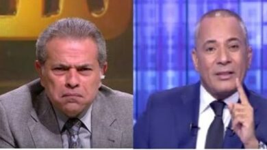 توفيق عكاشة وأحمد موسى