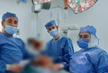 فريق جراحة النساء والتوليد بمستشفى القصاصين التخصصي
